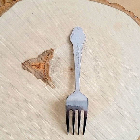 Teenage Mutant Ninja Turtle Donatello Childs Stainless Fork -1990 - Picture 3 of 4